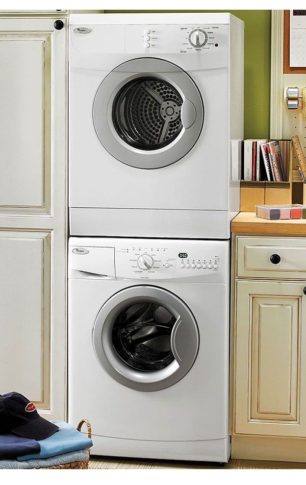 Whirlpool stackable washer dryer
