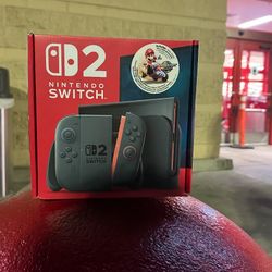 Nintendo Switch 2 + Mario Kart Game (New)