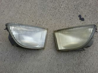 Sc300 sc400 bumper turn signal lights not fog