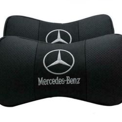 Headrest Pillow Neck Pillow Seat pillow Car Cushion Seat Cushion Headrest Mercedes Benz 2pcs 
