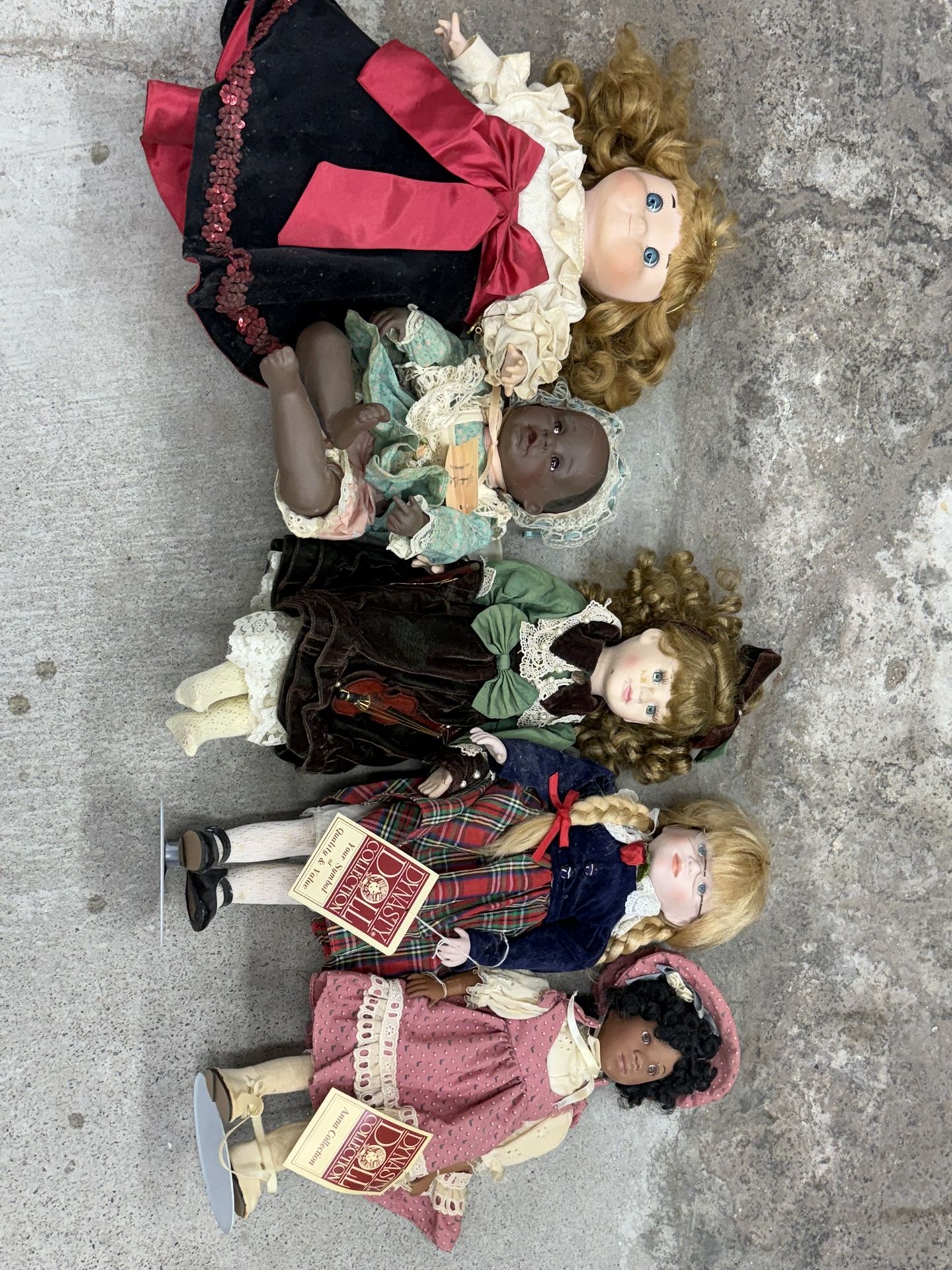 Vintage Porcelain Dolls