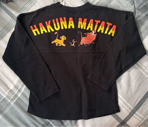 Disney Parks The Lion King “Hakuna Matata” Spirit Jersey - Youth Small (USED)