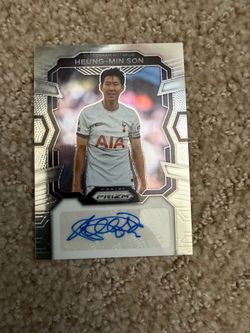 Heung Min Son Signed Soccer Card