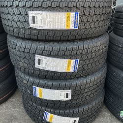265/70/16 Goodyear  #4 New Tires Mount & Balance // Set De 4 Llantas Nuevas Instaladas Y Balanceadas