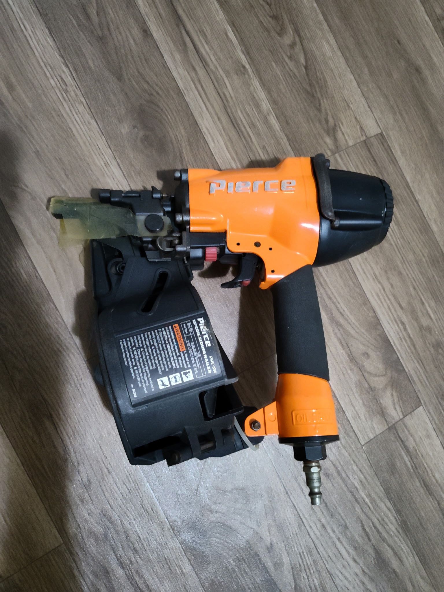 Pierce Siding Nail Gun + Deck Hardware