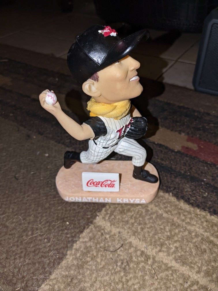 Jonathan Krysa KC Tbones Bobble Head