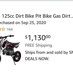 Coolster Dirt Bike 125cc