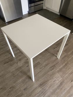 IKEA Melltorp Small White Dining Table
