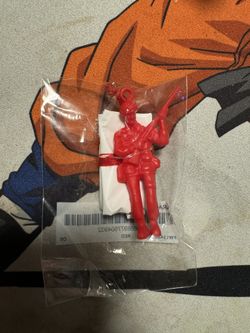 FW19 Supreme Box Logo Promo Army Man Parachute Plastic Toy White Red SEALED