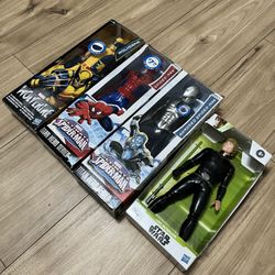 Disney Hasbro Titan Hero Series Figures + Star Wars