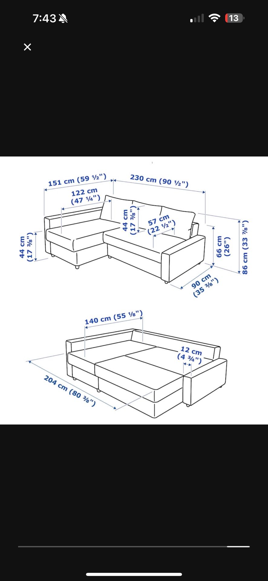 IKEA Couch 