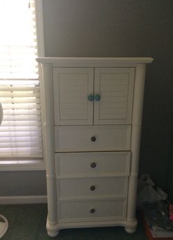 White dresser