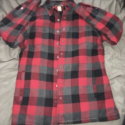 Never worn Duluth Trading Co. plaid flannel jacket