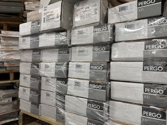 Pergo XP Junction Cider Oak 10mm T x 7.4 in. W × 47.2 in. L Water Resistant Laminate Wood Flooring (19.63 sq. ft. /Case) Store SKU# 1013-120-060