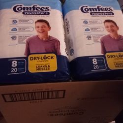 Comfees Size 8 Diapers