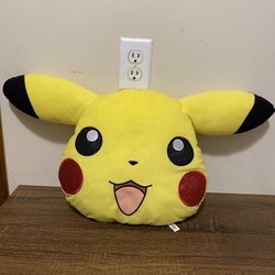 Pokemon Pikachu Plush Pillow 15” Head Doll Plush Animal Toy Factory