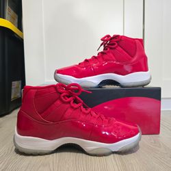 Air Jordan 11 Retro High Win Like '96 Gym Red/Black/White 2017 378037-623 Size 9 $200 OBO