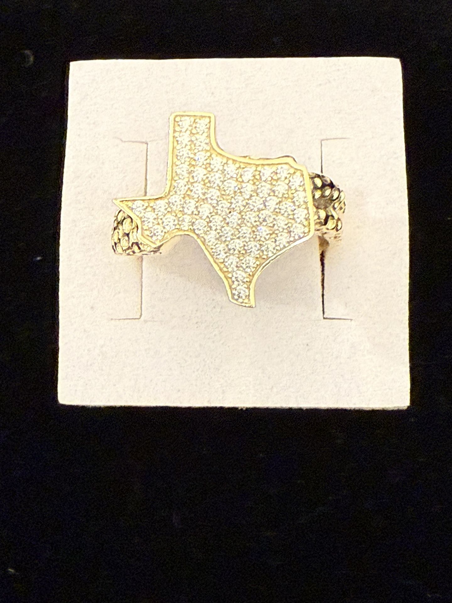 10kt Gold Texas Ring With Nugget Design