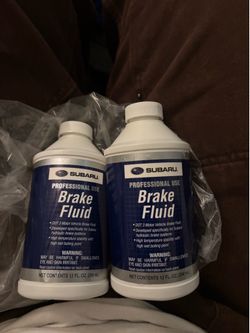 Free Subaru brake fluid