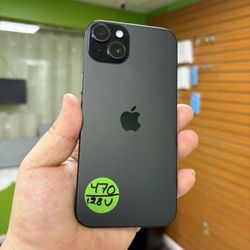 iPhone 15 Plus Black 128GB Unlocked 
