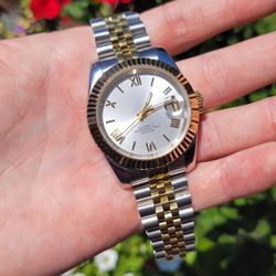 Seiko Mod: Two-Tone Datejust Watch