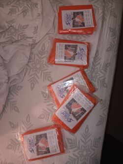 Emergency Storm Poncho Color Orange 