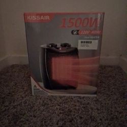 KISSAIR 1500 W FAN HEATER