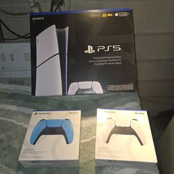 Brand new firm cash  BRAND NEW  PS5 AND COTROLS