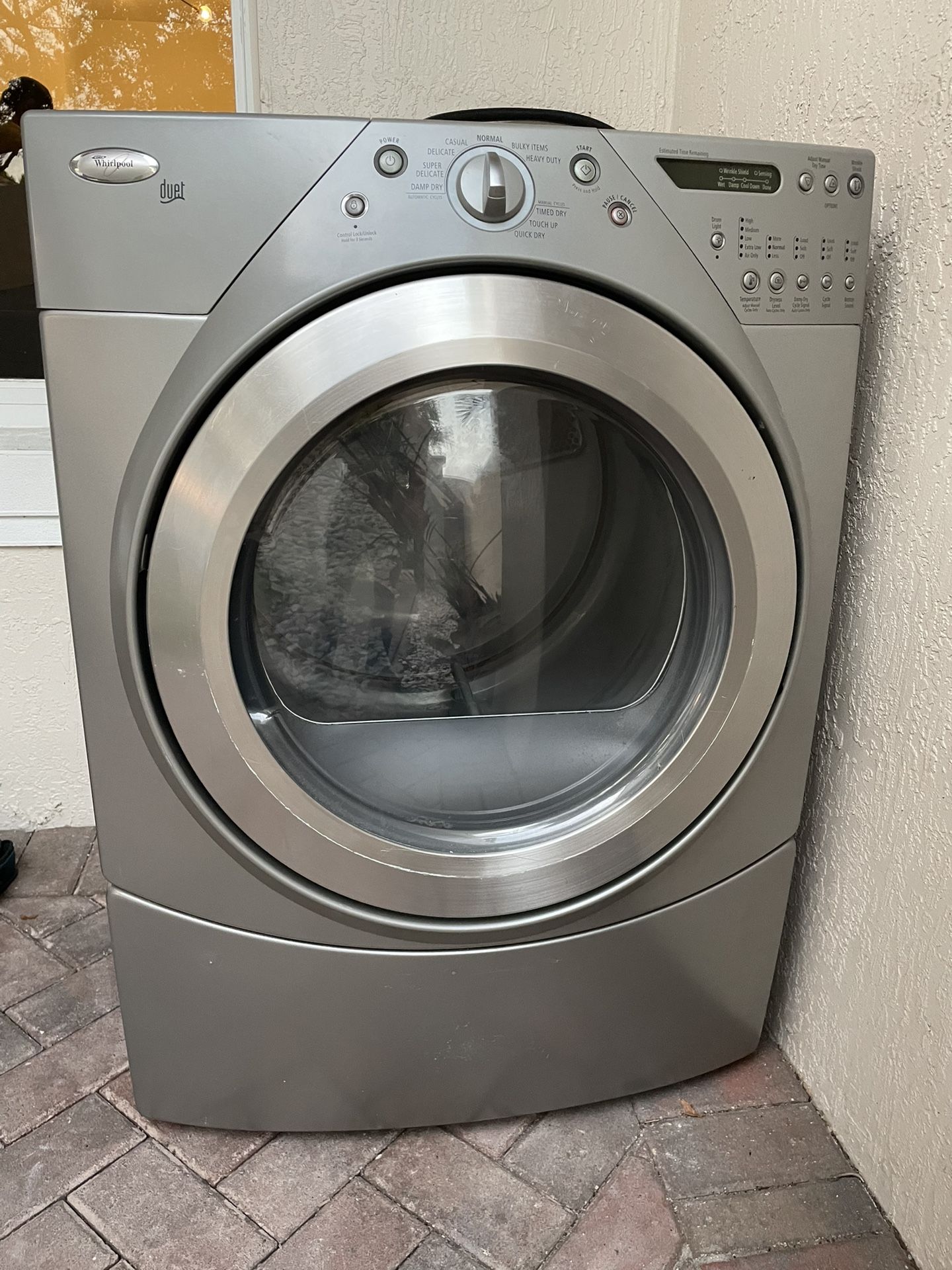 Whirlpool duet dryer