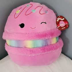 14" Middy The Pink Macaron SQUISHMALLOW. NWT