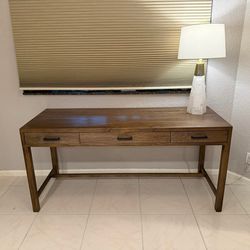 Modern solid wood desk