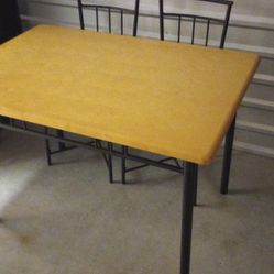 Kitchenette Table W/Two Chairs 