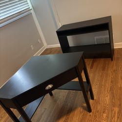 Desk and credenza set