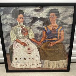 Framed “The two Fridas” puzzle