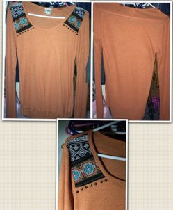 Light weight orange shirt