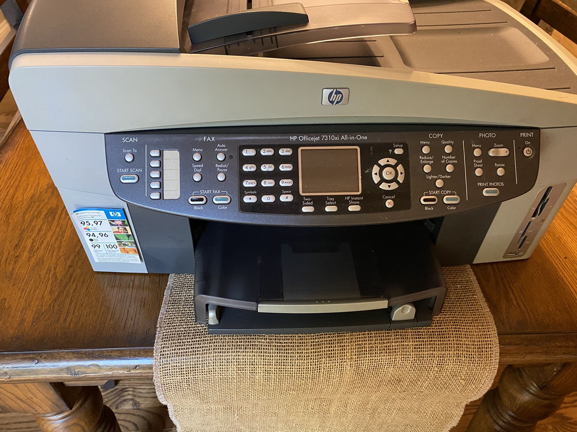 HP Officejet 7300/7400 series all-in-one