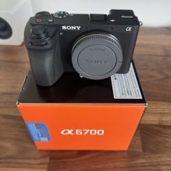Sony A6700 Mirrorless Camera - Black (Body Only) 