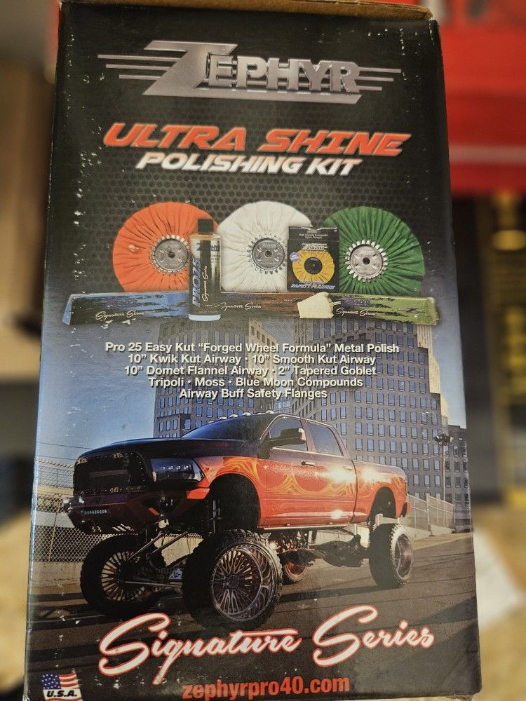 brand new ultra polishing kit