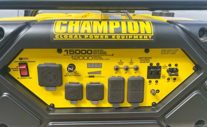 Champion Portable Generator model #100111