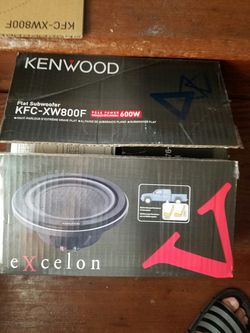 Kenwood 8" subwofer