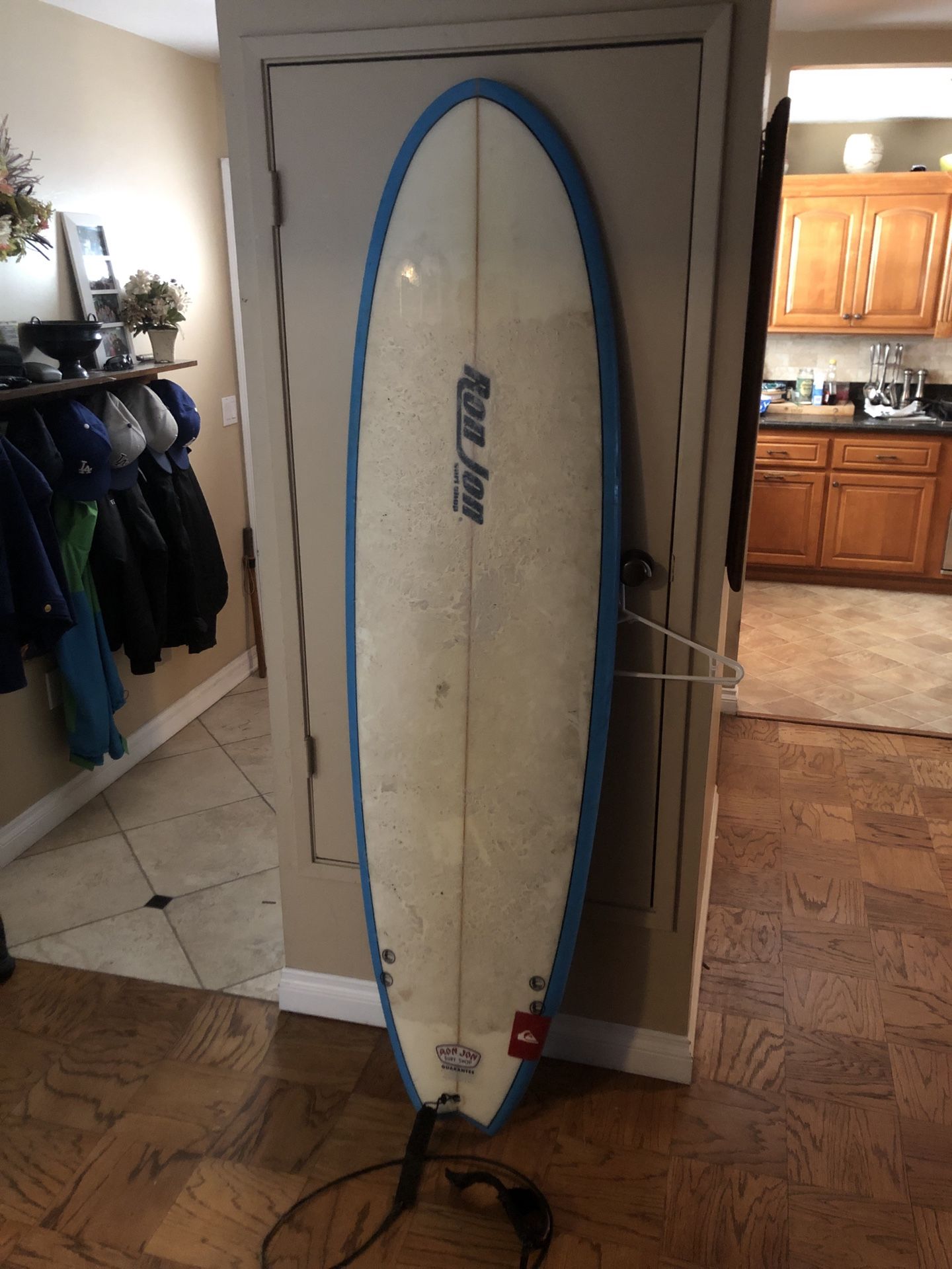 6’8 Ron John surfboard