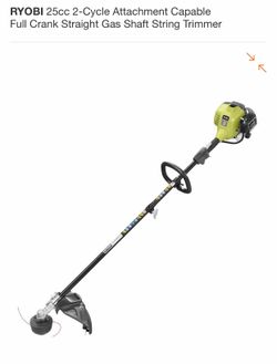 RYOBI weed eaters & attachments,