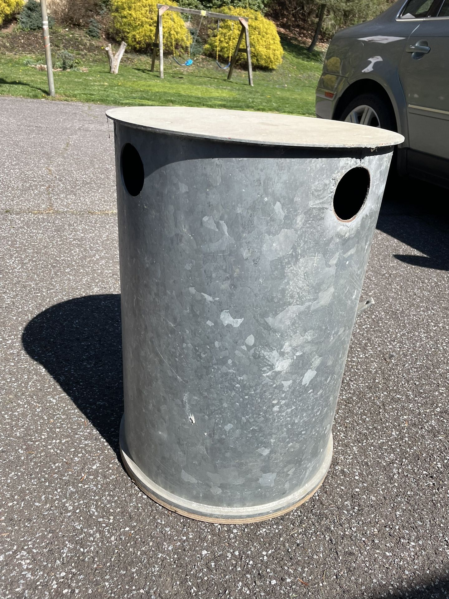 Galvanized Metal Multi Use Furniture