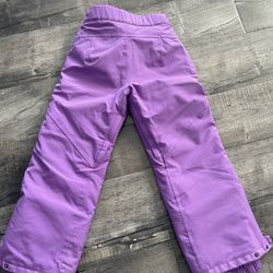 Snow Pants For Kids Size Small For Girl Purple