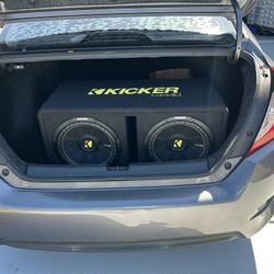 12 INCH SUBWOOFER AND AMP