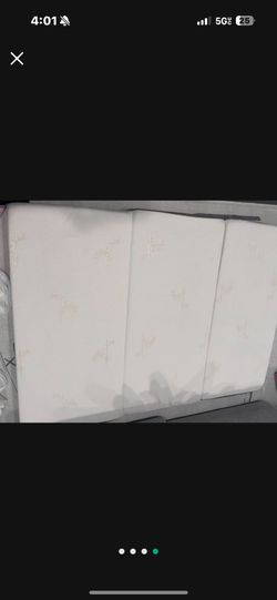 Foldable mattress
