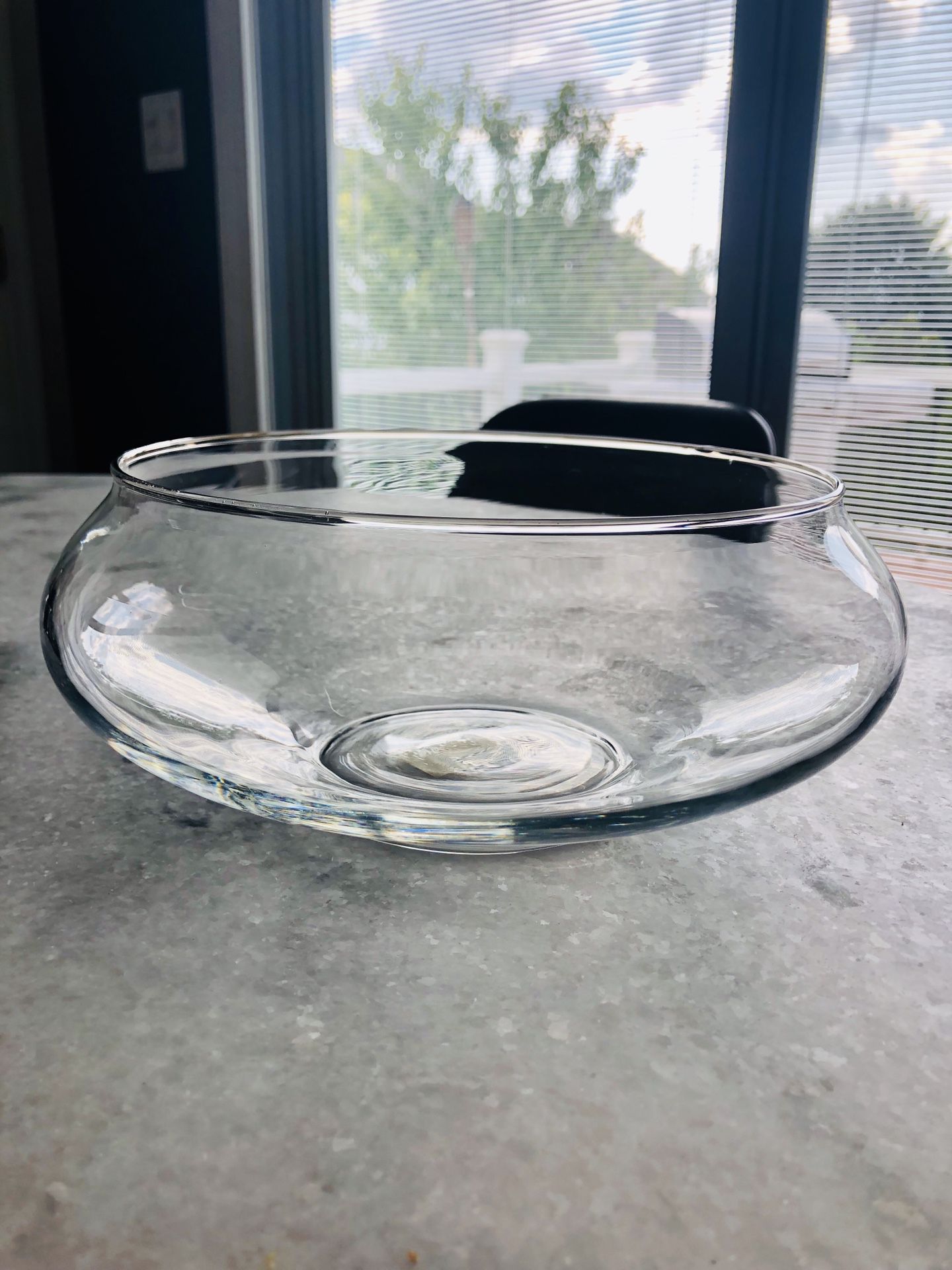 8 inch glass decorative glass bowls