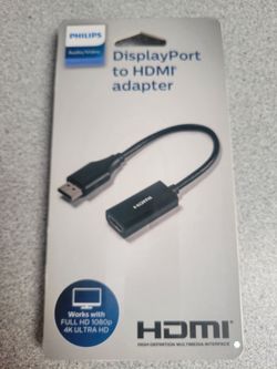 Display Port to HDMI adapter