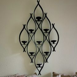 Large Metal Candlabra