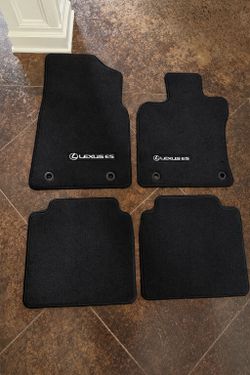 OEM Lexus ES350 Floor Mats + Cargo Net (2019–2024)